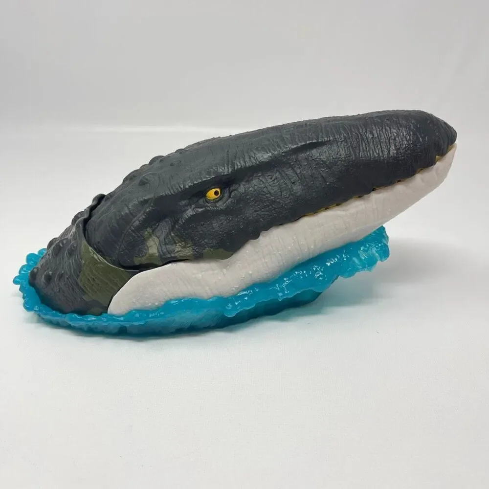 Jurassic World Rebirth Deluxe Mosasaurus Playset Interactive Features & Sound